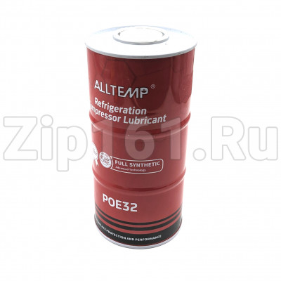 Масло для фреона Alltemp POE 32 (1 л) железная канистра